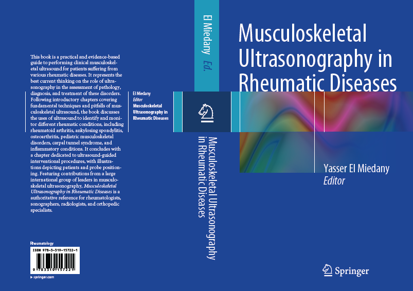 June 2015: Dr. El Miedany's new book on Musculoskeletal US in Rheumatic diseases. Publisher Springer